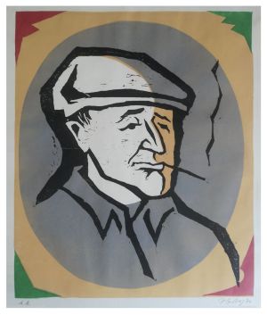 BB 1974 Linolschnitt